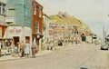 Sussex Hastings Sea Front Shops Vintage A4 Photo Print