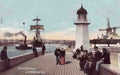 Sussex Littlehampton Pier and Harbour 1910s Vintage A4 Photo Print