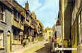 Sussex Rye Mermaid Inn II Vintage A4 Photo Print