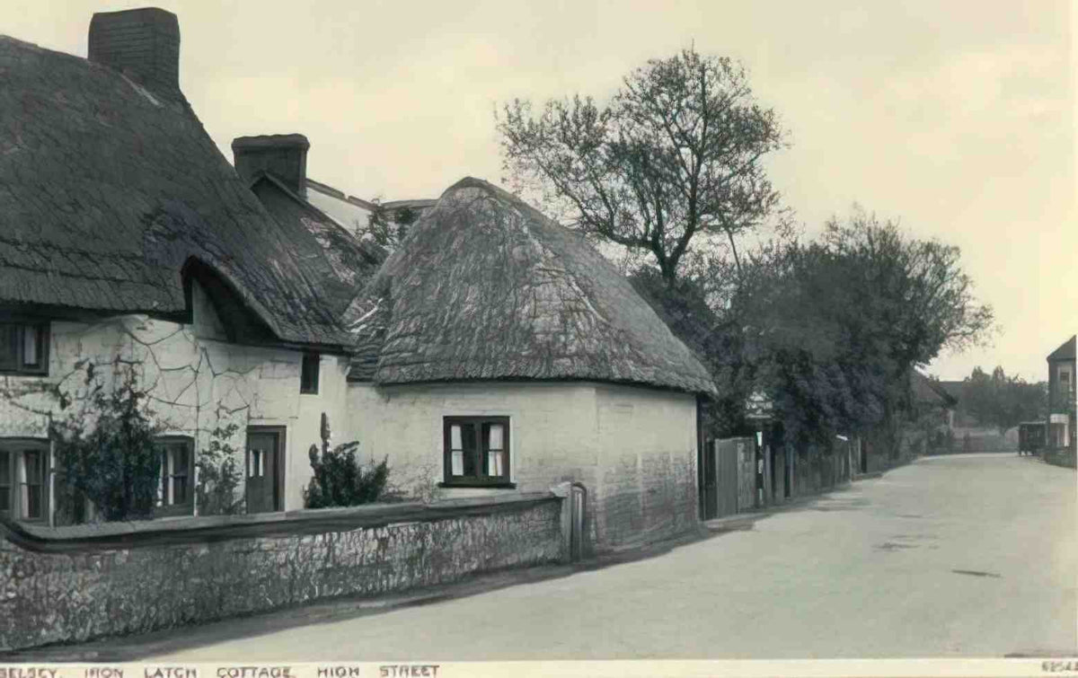 Sussex Selsey Thatched Cottage 1930s Vintage A4 Photo Print