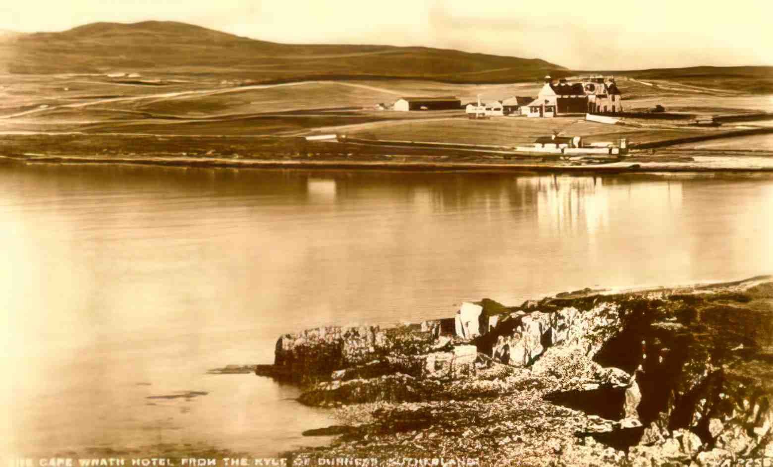 Sutherland Durness Cape Wrath Hotel 1930s Vintage A4 Photo Print