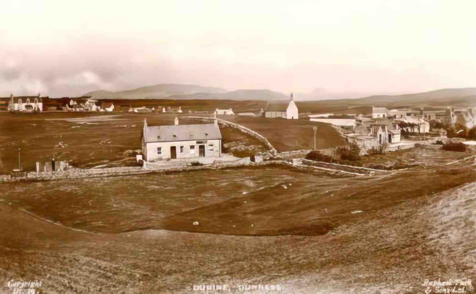 Sutherland Durness Old PO Vintage A4 Photo Print