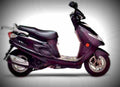 Suzuki AN 125 1998 1 motorbike A4 Photo Print