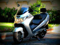 Suzuki AN 400 Burgman 2006 2 motorbike A4 Photo Print