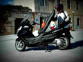 Suzuki AN 400 Burgman 2006 4 motorbike A4 Photo Print