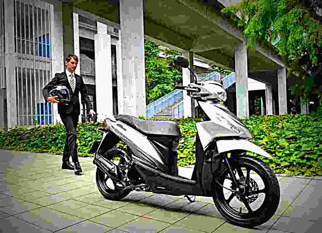 Suzuki Address 110 Address 110 3 motorbike A4 Photo Print