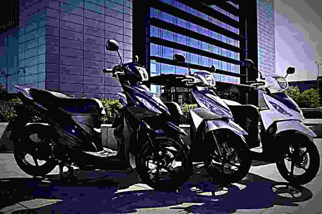 Suzuki Address 2017 2 motorbike A4 Photo Print