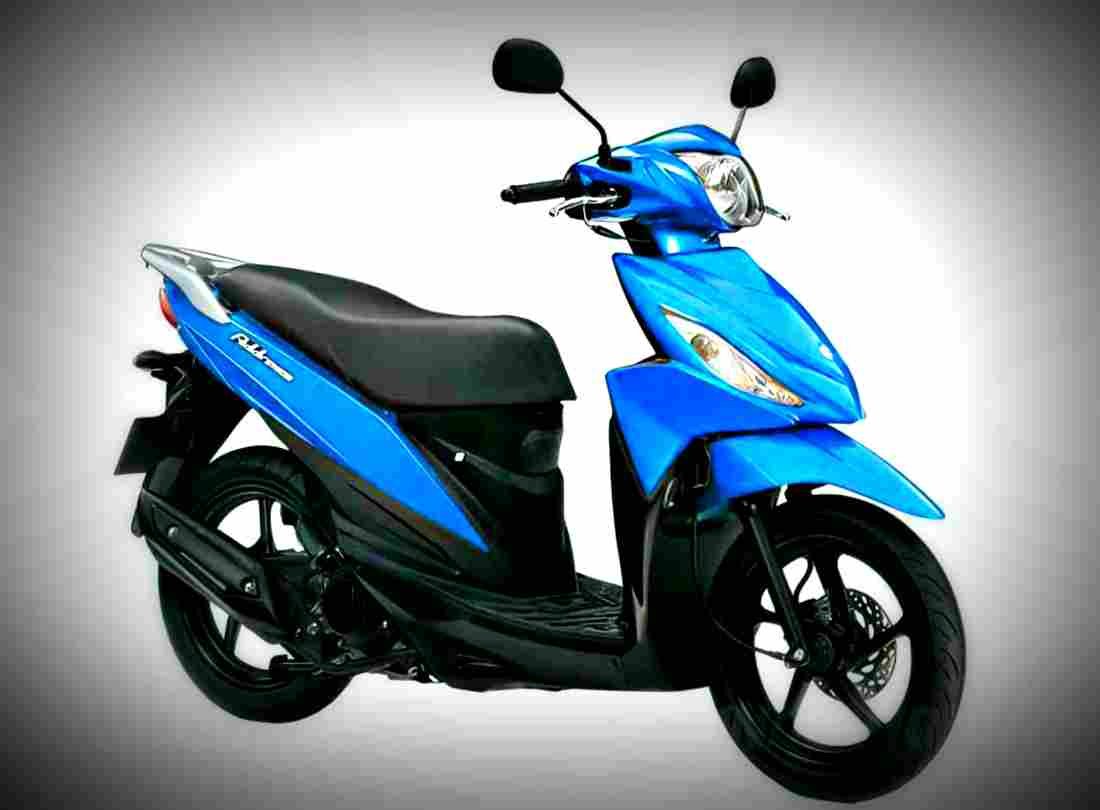 Suzuki Address 2018 1 motorbike A4 Photo Print