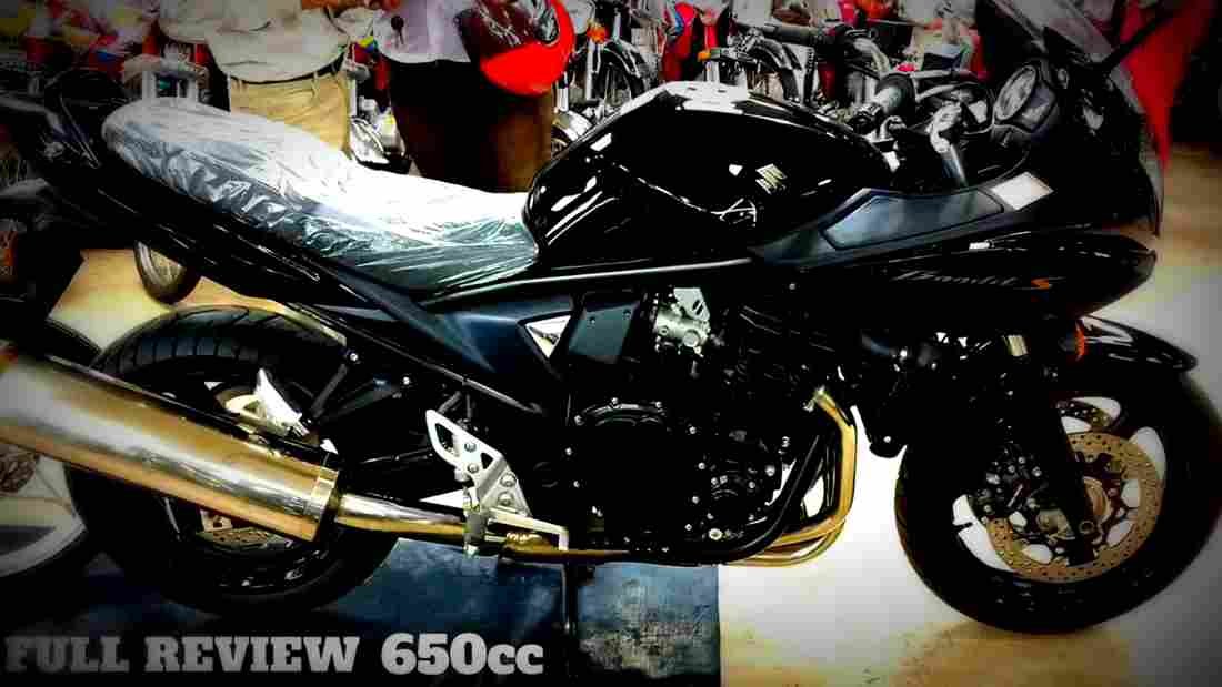 Suzuki Bandit 650 SA 2018 1 motorbike A4 Photo Print