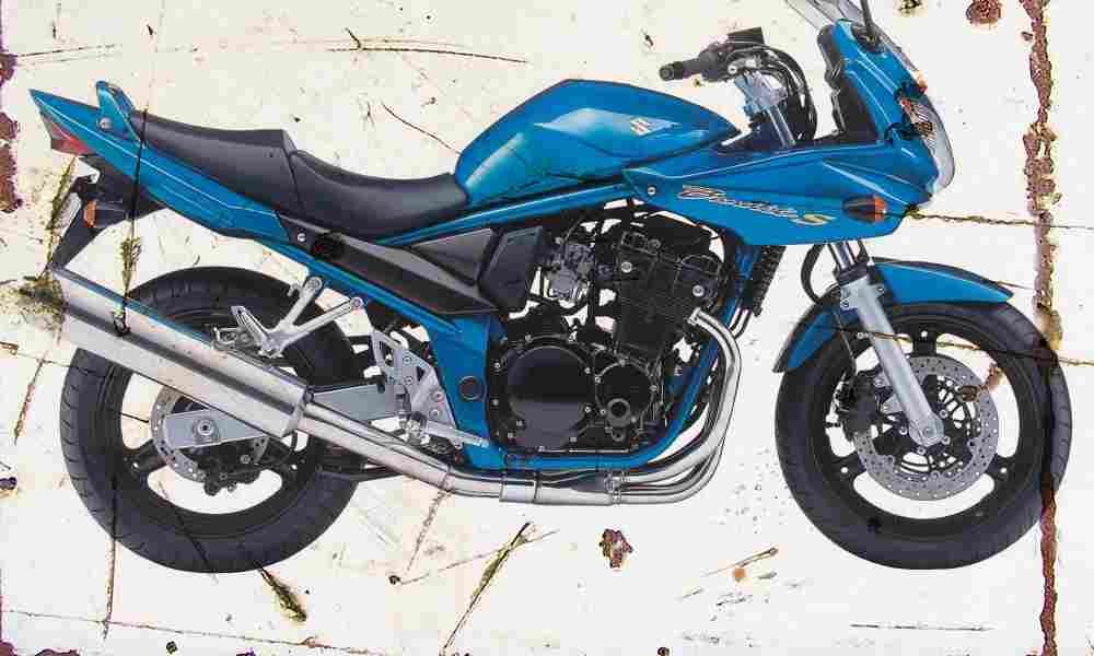 Suzuki Bandit 650S 2005 Aged Vintage A4 Photo Print