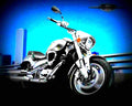 Suzuki Boulevard 400 400cc 2 motorbike A4 Photo Print