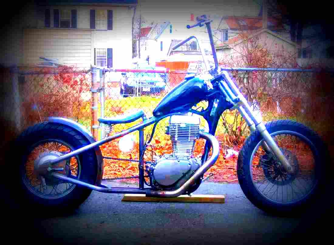 Suzuki Boulevard 400 400cc 3 motorbike A4 Photo Print