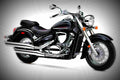 Suzuki Boulevard C50 2017 3 motorbike A4 Photo Print