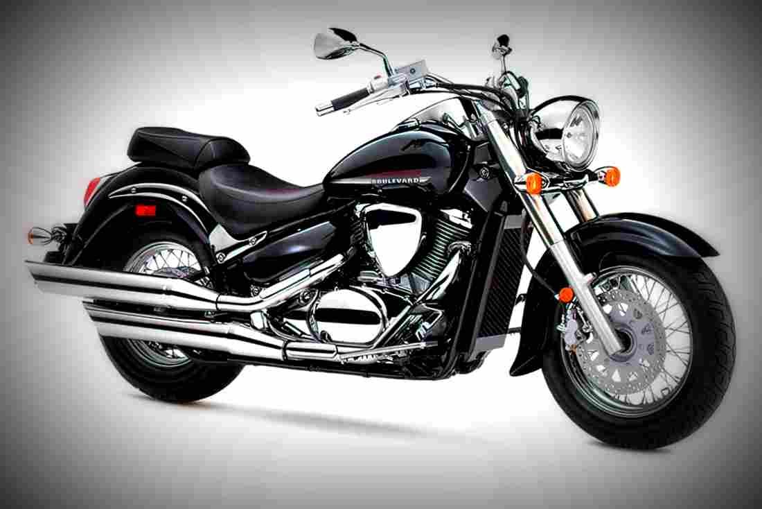Suzuki Boulevard C50 2017 3 motorbike A4 Photo Print