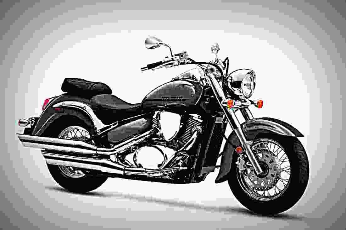 Suzuki Boulevard C50 2018 1 motorbike A4 Photo Print