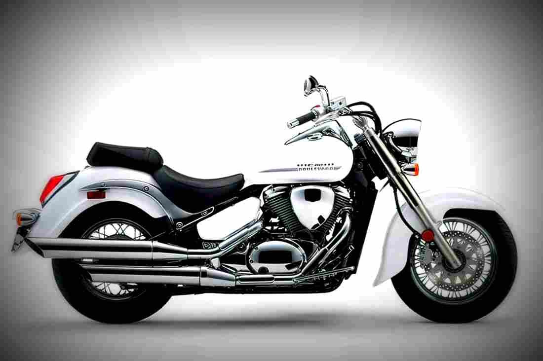 Suzuki Boulevard C50 2018 2 motorbike A4 Photo Print