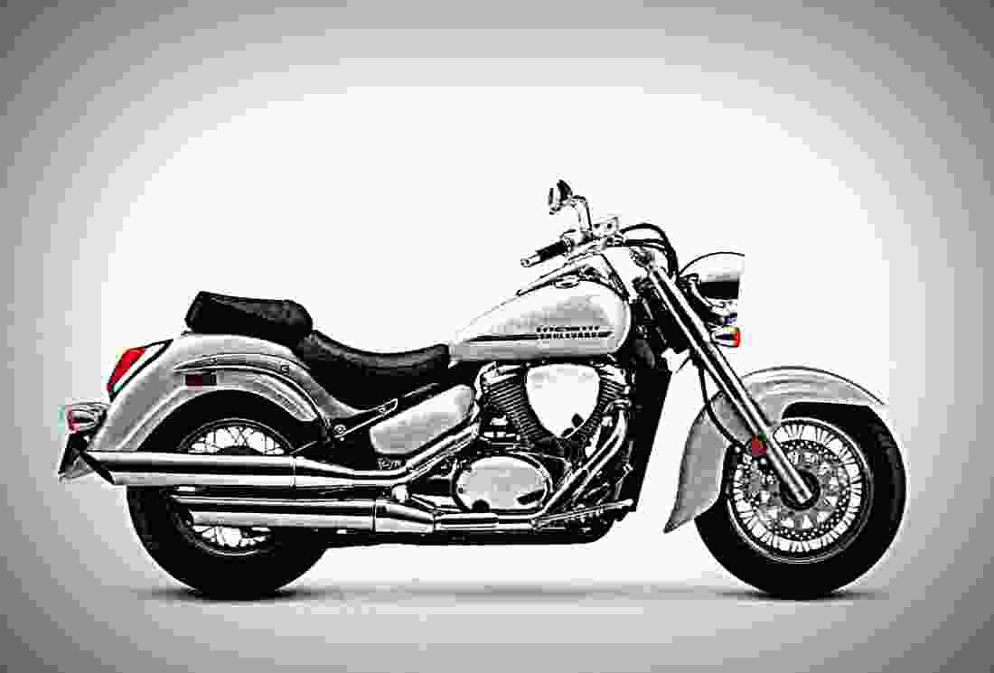 Suzuki Boulevard C50 2019 1 motorbike A4 Photo Print