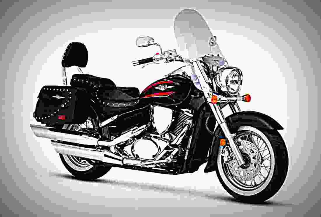 Suzuki Boulevard C50 2019 2 motorbike A4 Photo Print