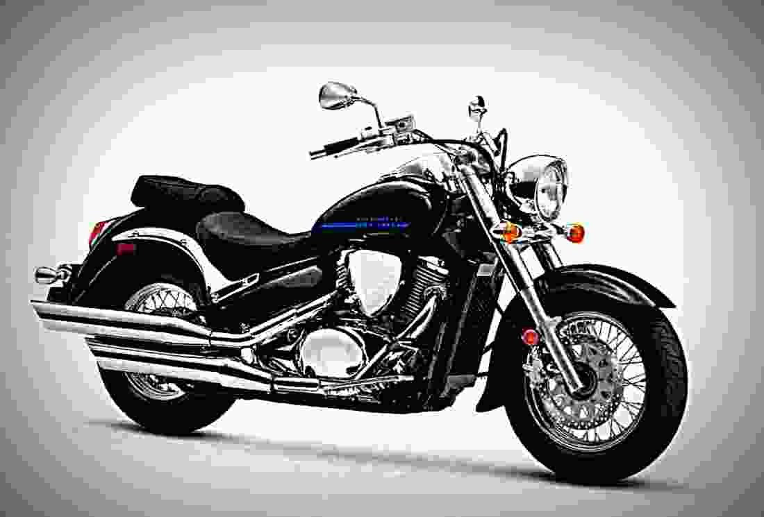 Suzuki Boulevard C50 2019 4 motorbike A4 Photo Print
