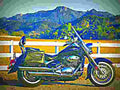 Suzuki Boulevard C50T Boulevard C50T 4 motorbike A4 Photo Print