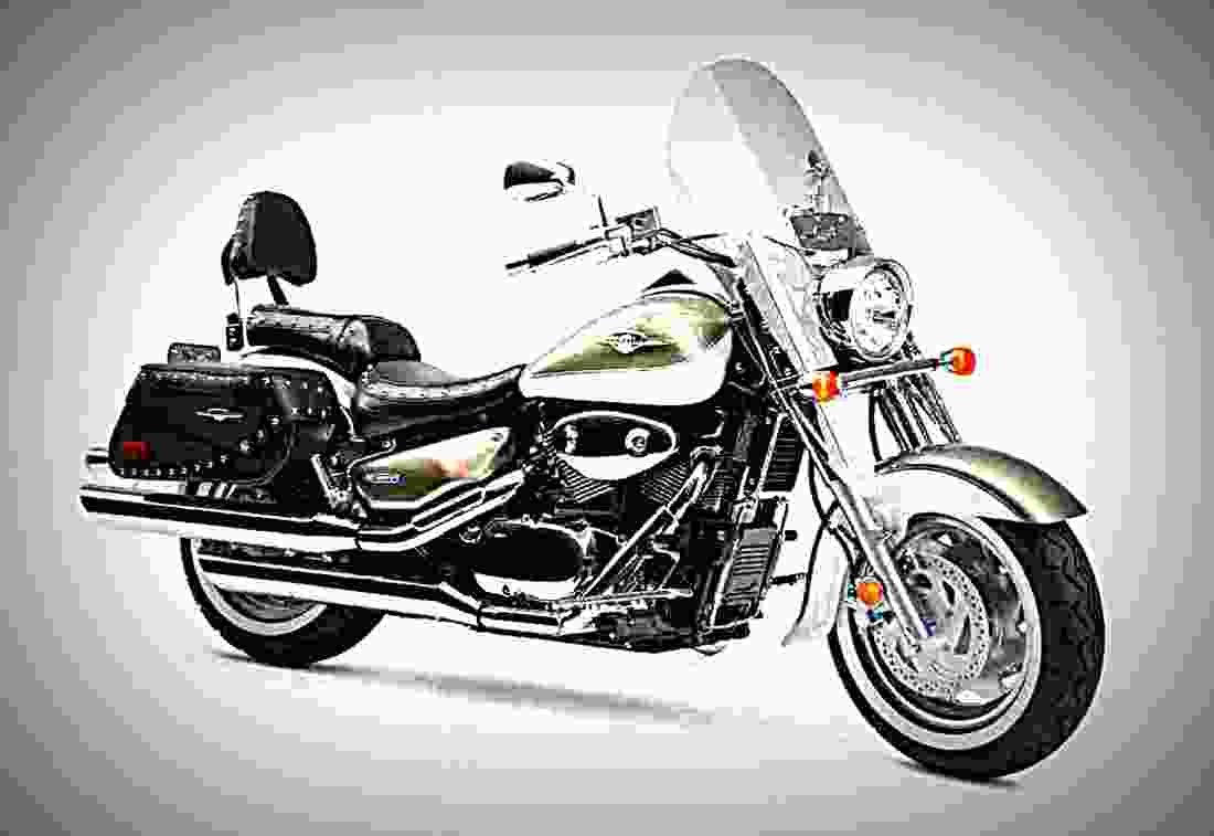 Suzuki Boulevard C90T Boulevard C90T 1 motorbike A4 Photo Print