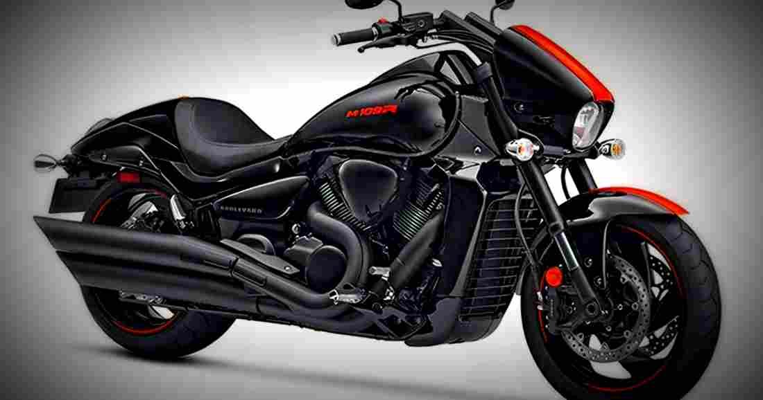 Suzuki Boulevard M109R 2018 2 motorbike A4 Photo Print
