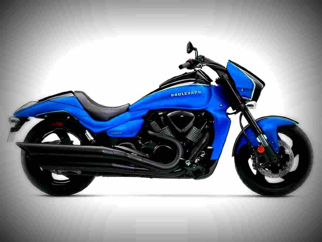 Suzuki Boulevard M109R B O S S 2017 1 motorbike A4 Photo Print