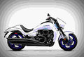 Suzuki Boulevard M109R B O S S 2019 3 motorbike A4 Photo Print