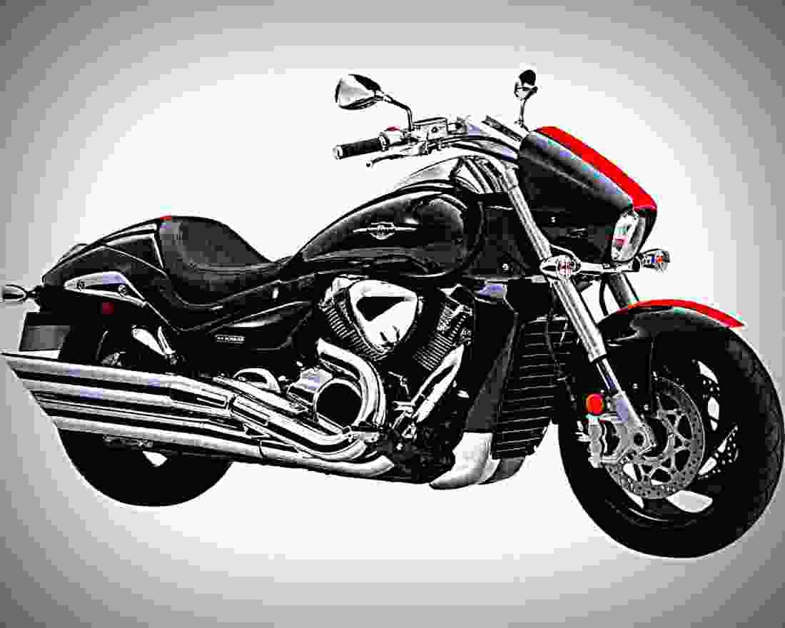 Suzuki Boulevard M109R Boulevard M109R Limited Edition 6 motorbike A4 Photo Print