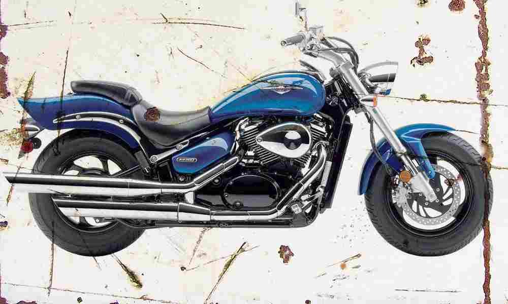 Suzuki Boulevard M50 2006 Aged Vintage A4 Photo Print