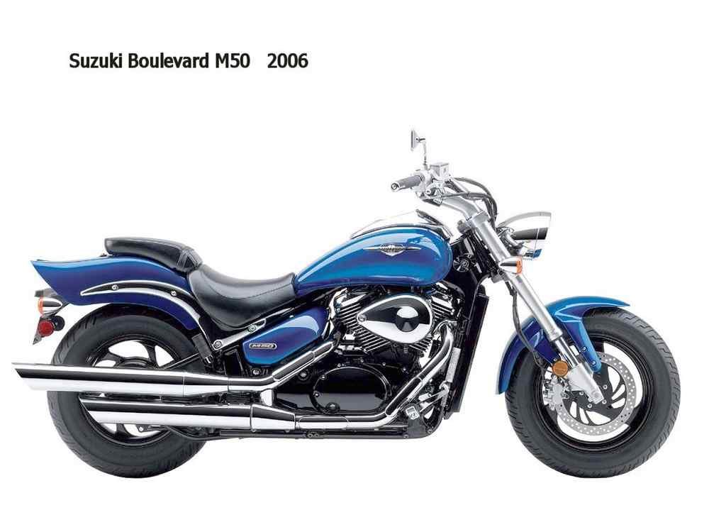 Suzuki Boulevard M50 2006 motorbike A4 Photo Print