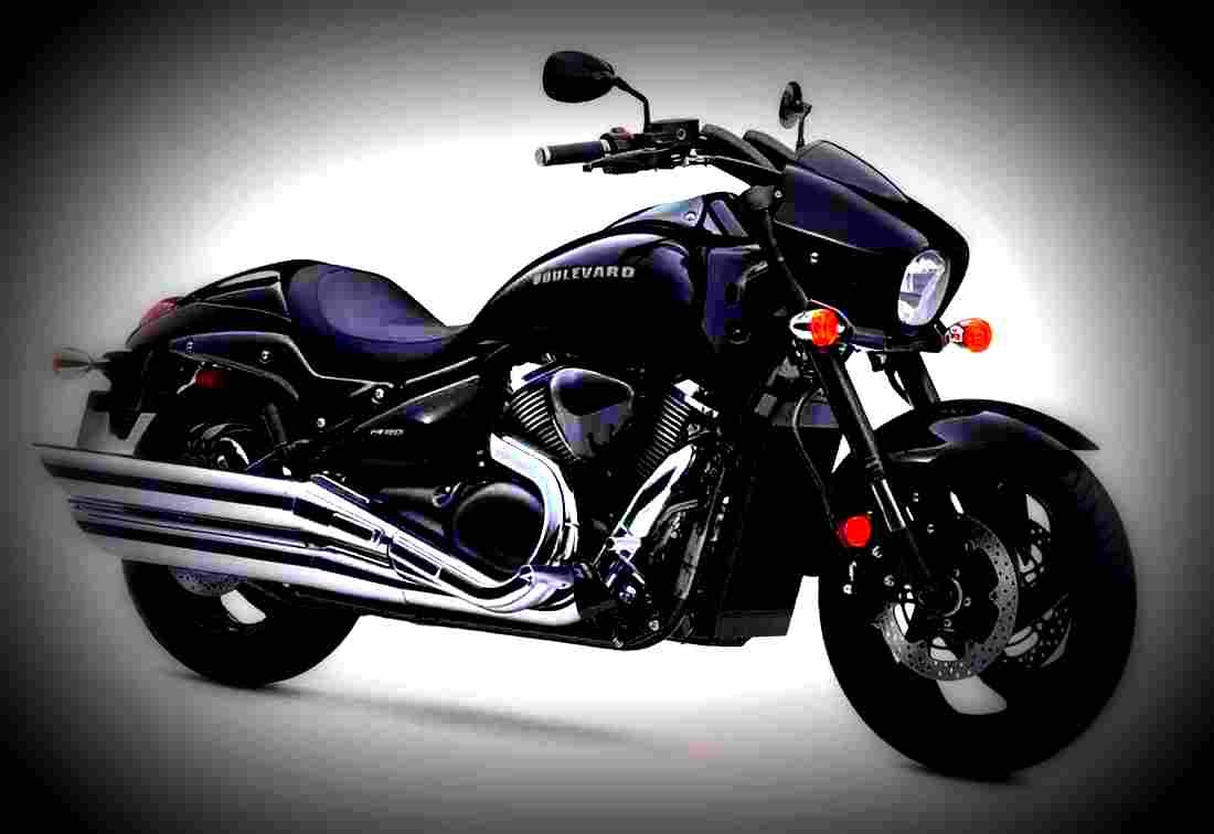 Suzuki Boulevard M90 2017 2 motorbike A4 Photo Print