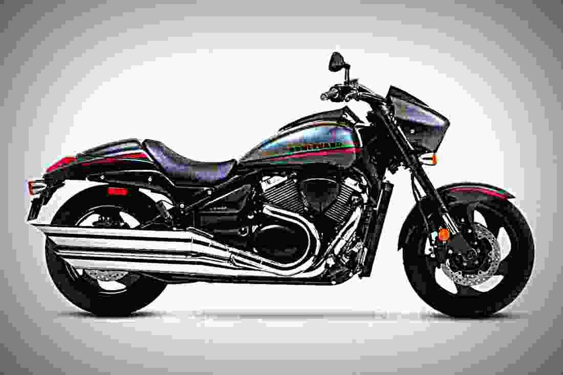 Suzuki Boulevard M90 2019 2 motorbike A4 Photo Print