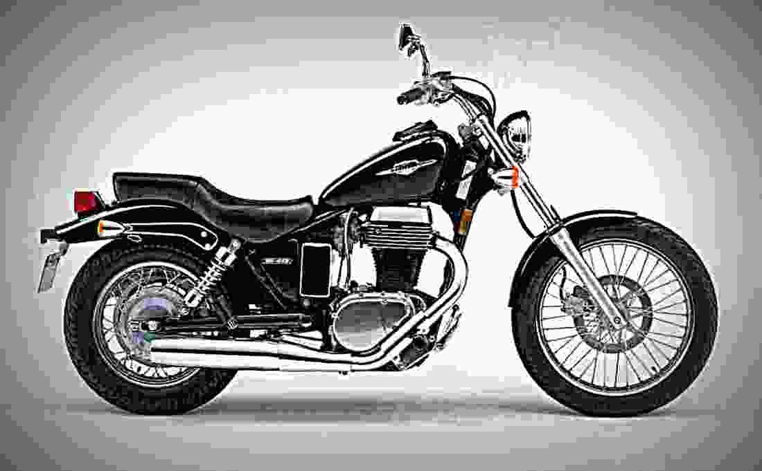 Suzuki Boulevard S40 2007 1 motorbike A4 Photo Print