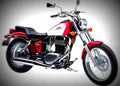 Suzuki Boulevard S40 2009 3 motorbike A4 Photo Print
