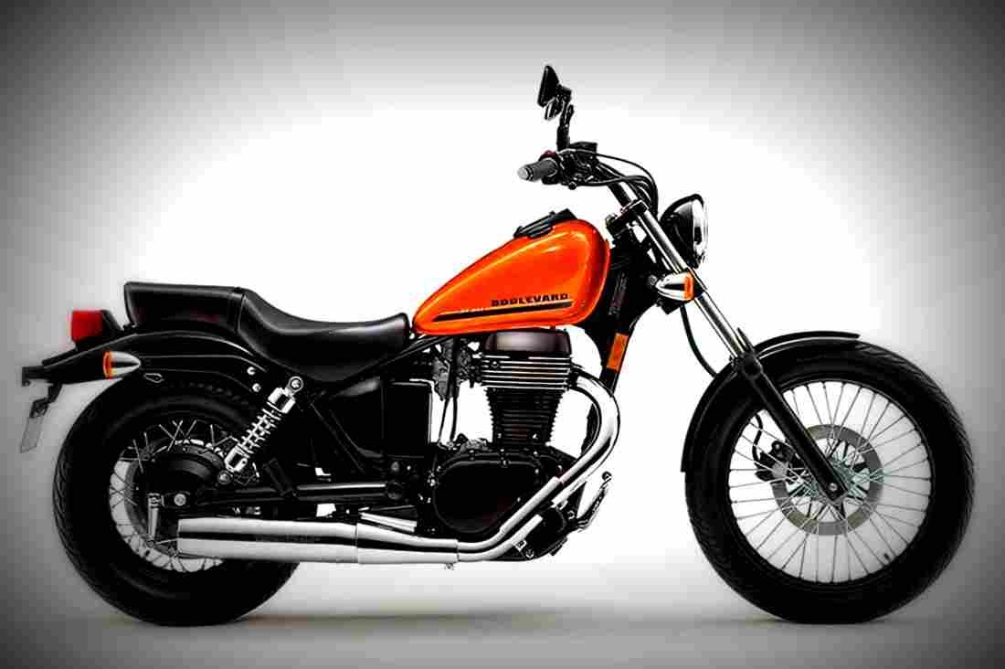 Suzuki Boulevard S40 2018 2 motorbike A4 Photo Print
