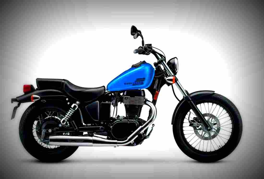 Suzuki Boulevard S40 2019 1 motorbike A4 Photo Print