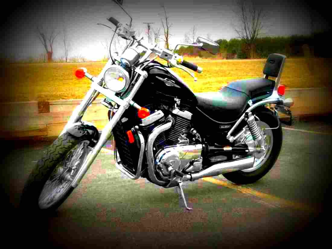 Suzuki Boulevard S50 Boulevard S50 4 motorbike A4 Photo Print