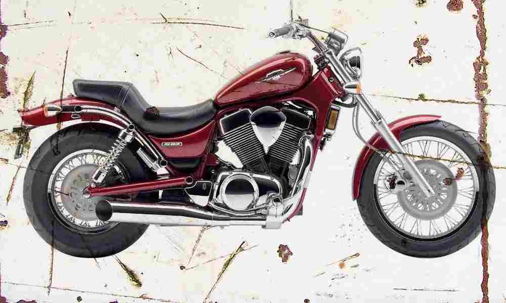 Suzuki Boulevard S83 2006 Aged Vintage A4 Photo Print