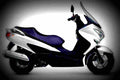 Suzuki Burgman 125 2017 4 motorbike A4 Photo Print