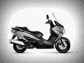 Suzuki Burgman 200 2018 1 motorbike A4 Photo Print