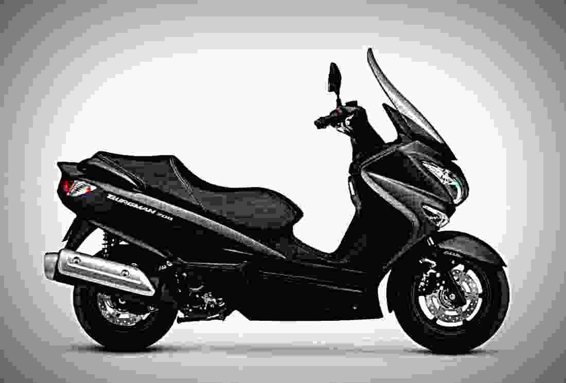 Suzuki Burgman 200 2019 1 motorbike A4 Photo Print