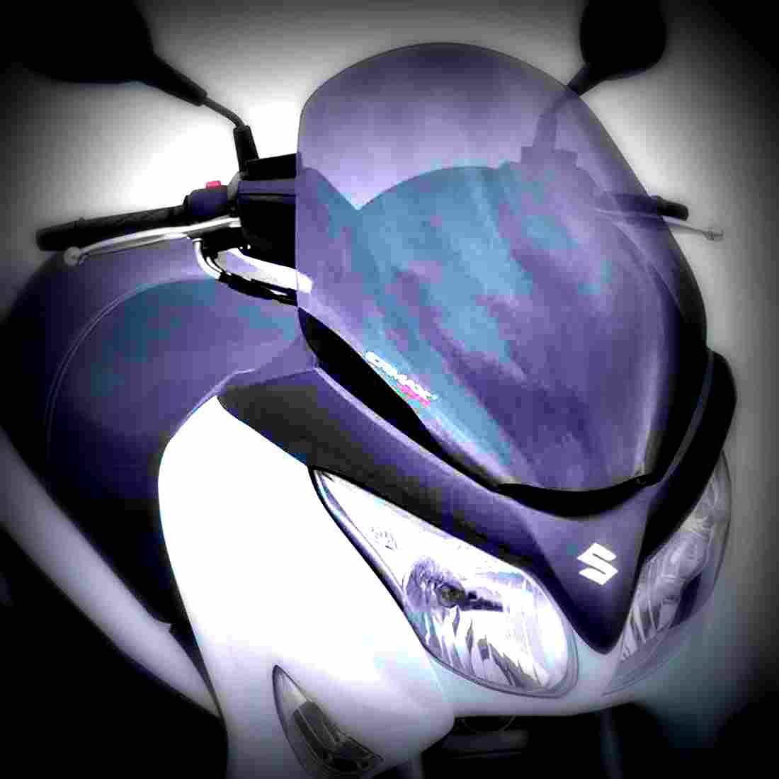 Suzuki Burgman 200 2019 4 motorbike A4 Photo Print