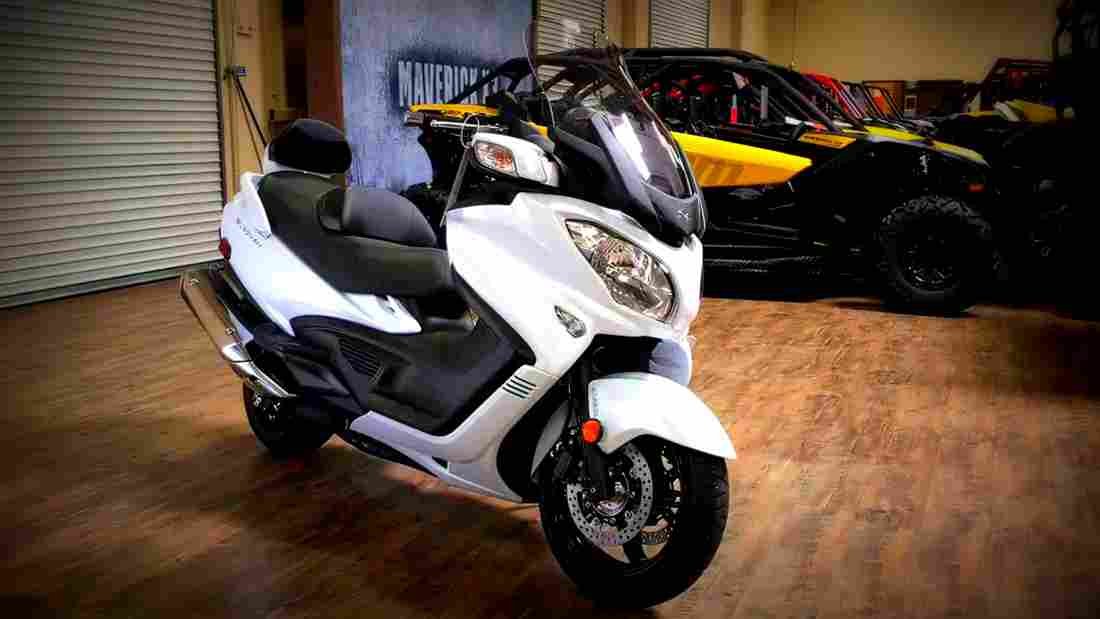 Suzuki Burgman 650 ABS 2017 3 motorbike A4 Photo Print