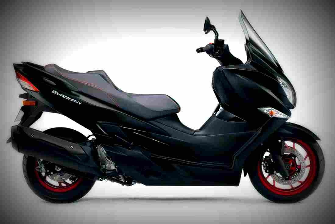 Suzuki Burgman 650 ABS 2017 4 motorbike A4 Photo Print
