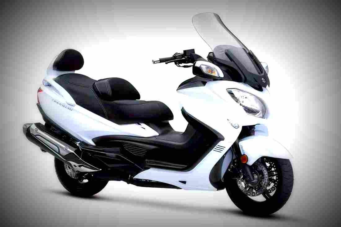 Suzuki Burgman 650 ABS 2018 3 motorbike A4 Photo Print