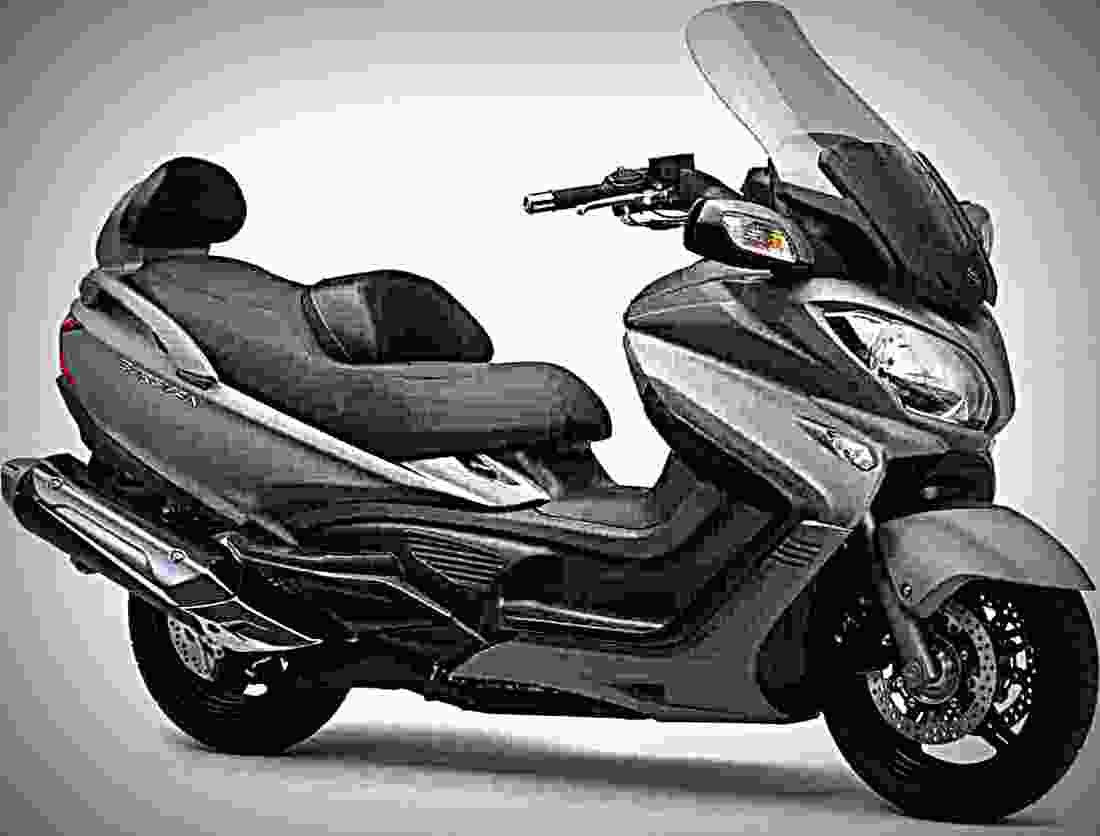 Suzuki Burgman 650 Executive 2017 4 motorbike A4 Photo Print