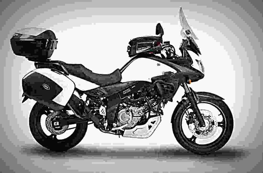 Suzuki DL 1000 V Strom 2003 6 motorbike A4 Photo Print