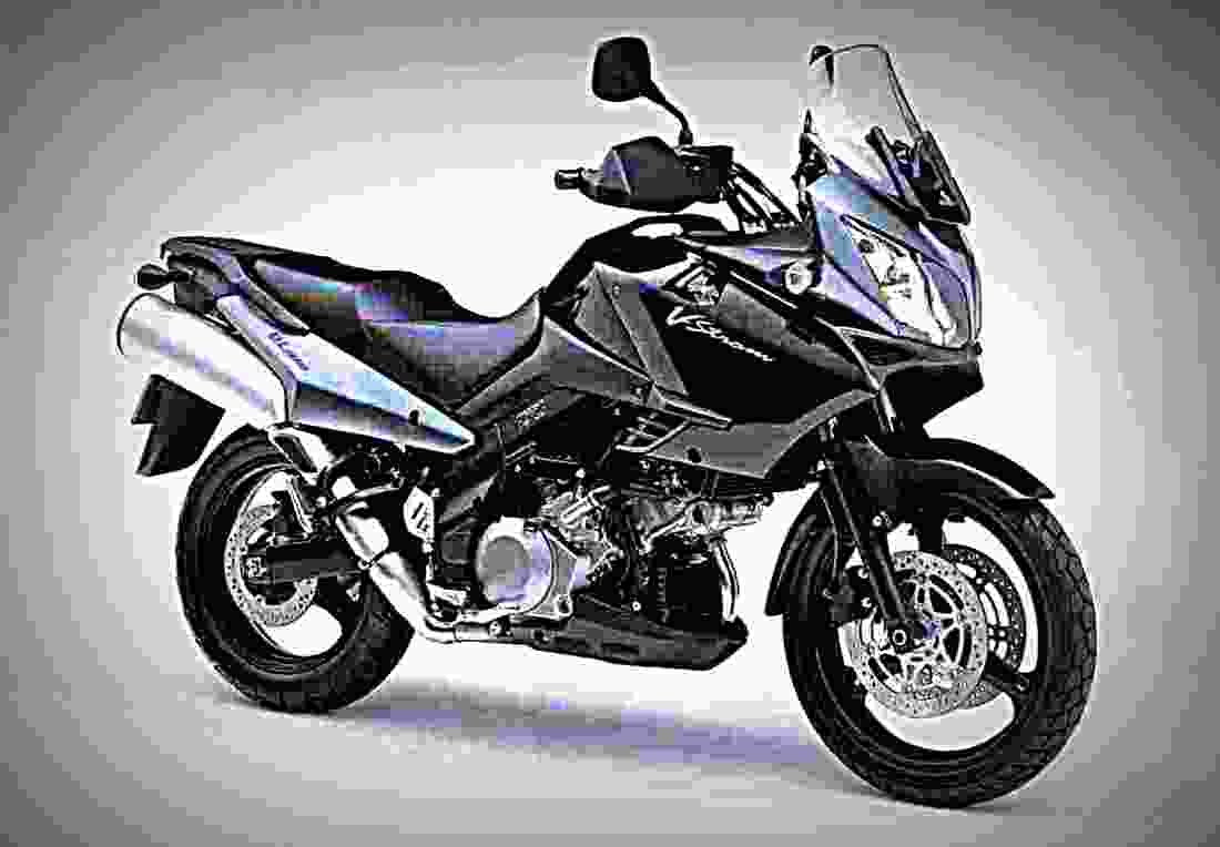 Suzuki DL 1000 V Strom 2007 3 motorbike A4 Photo Print