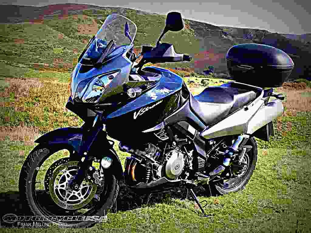 Suzuki DL 1000 V Strom 2009 2 motorbike A4 Photo Print